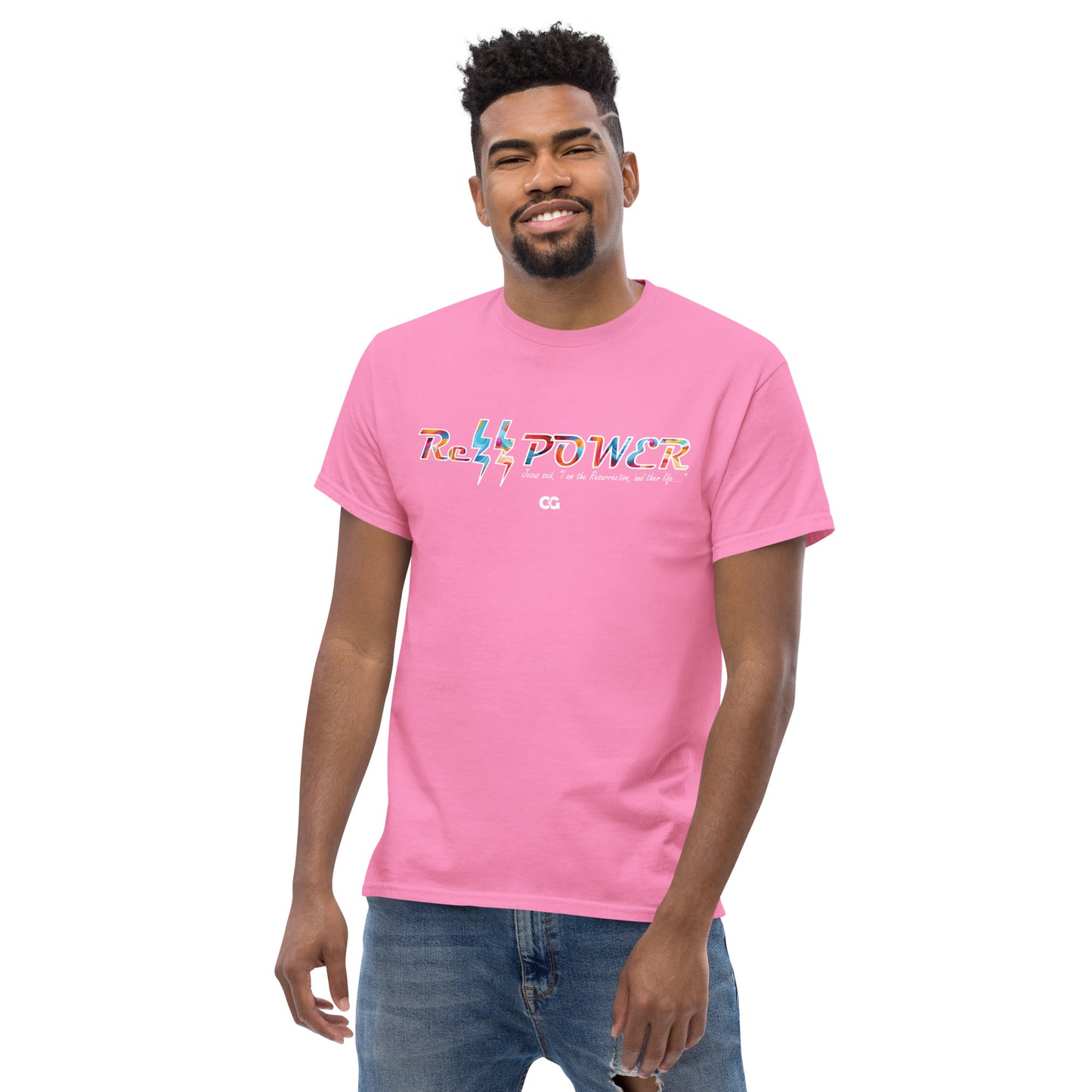 "REZZ POWER " - Short-Sleeve Unisex T-Shirt