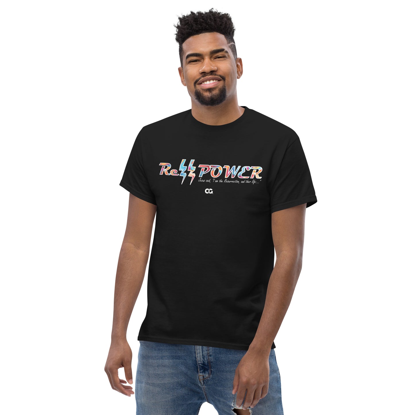 "REZZ POWER " - Short-Sleeve Unisex T-Shirt