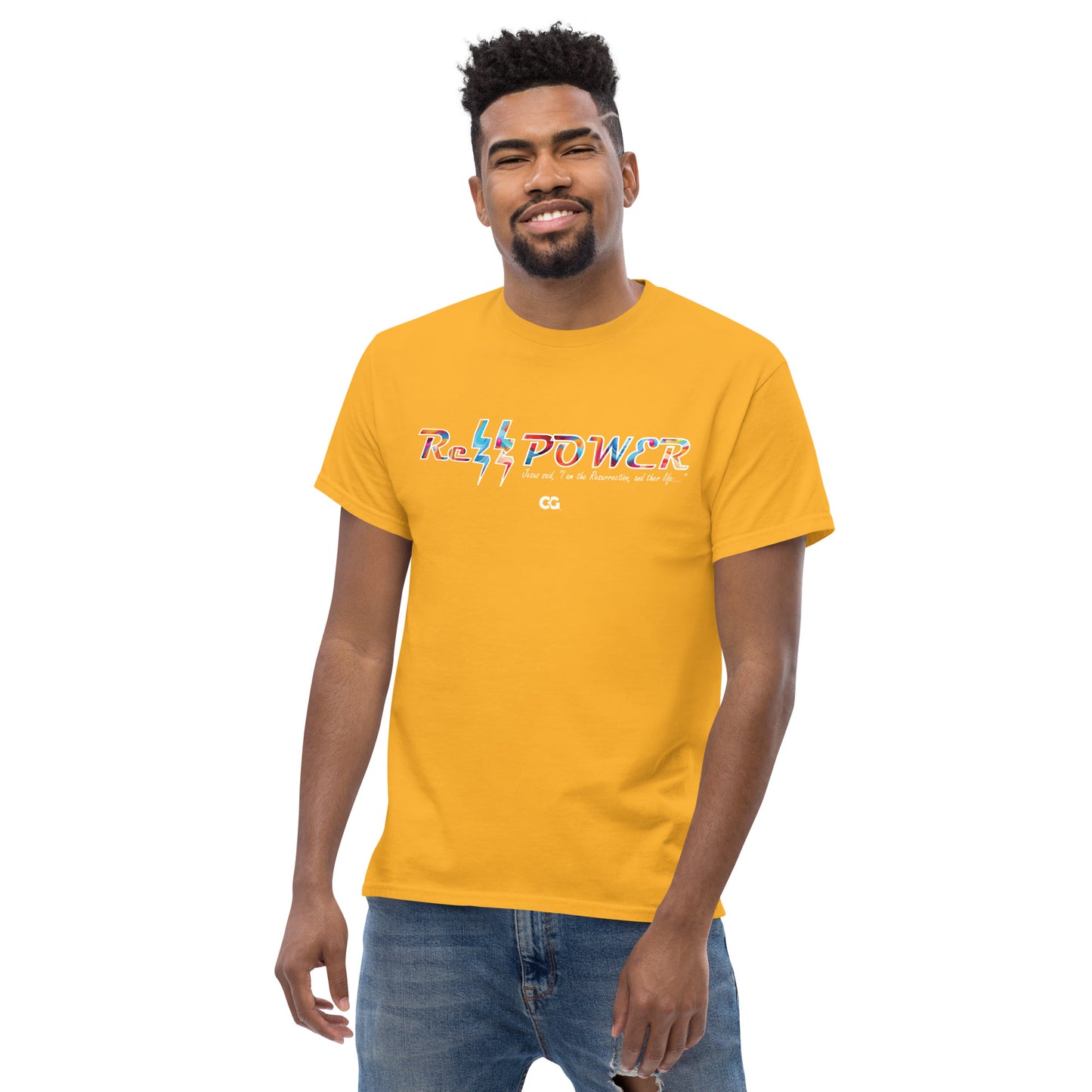 "REZZ POWER " - Short-Sleeve Unisex T-Shirt