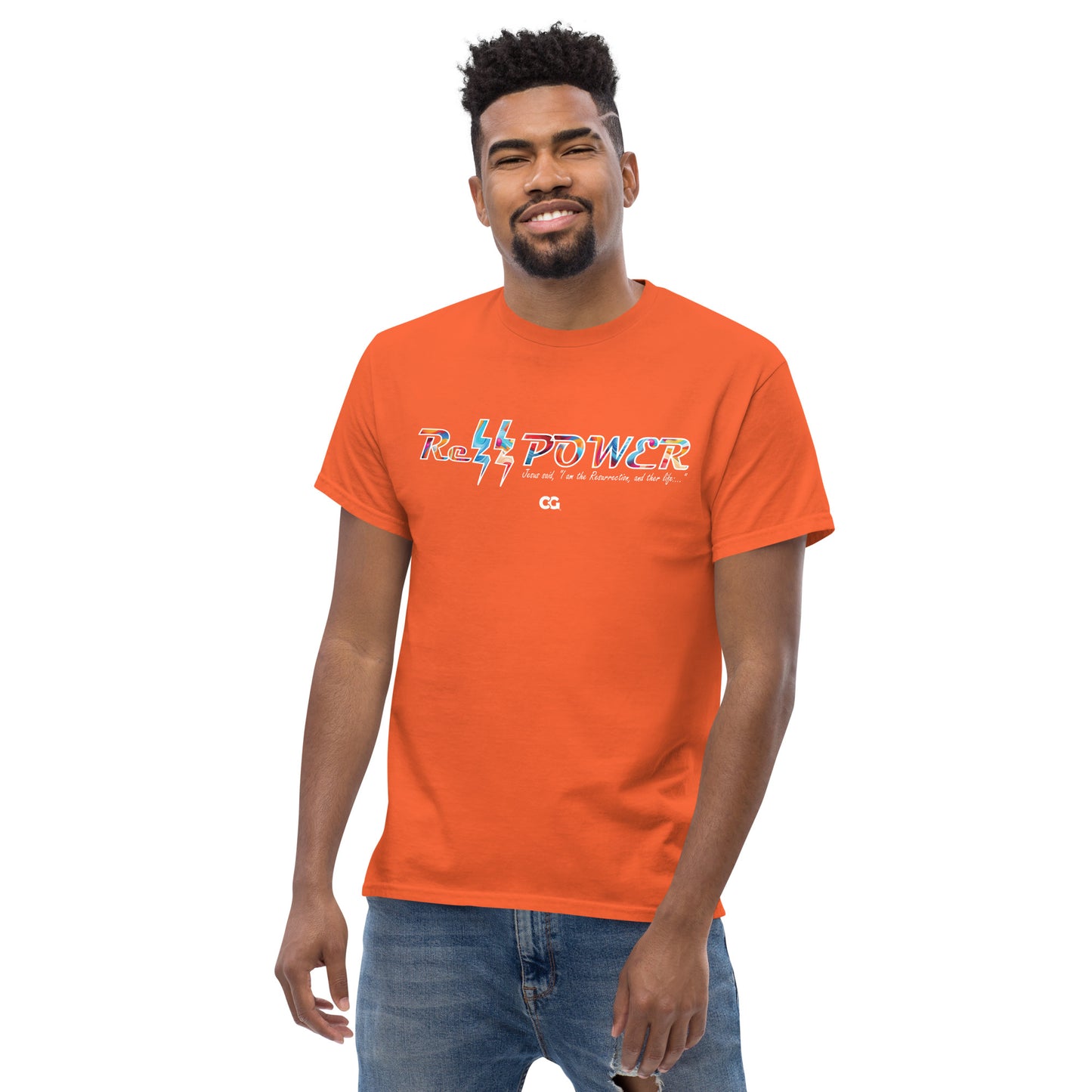 "REZZ POWER " - Short-Sleeve Unisex T-Shirt