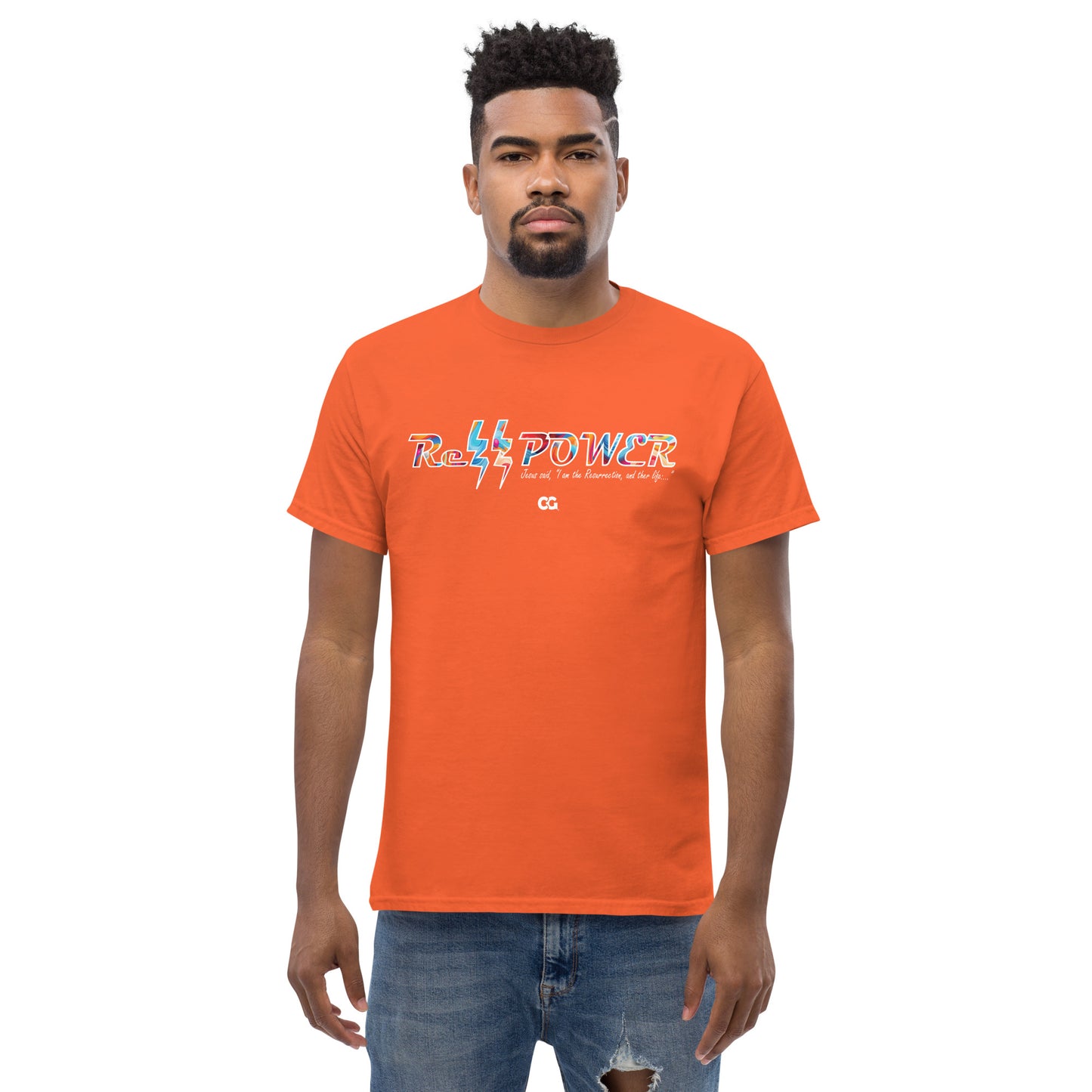 "REZZ POWER " - Short-Sleeve Unisex T-Shirt