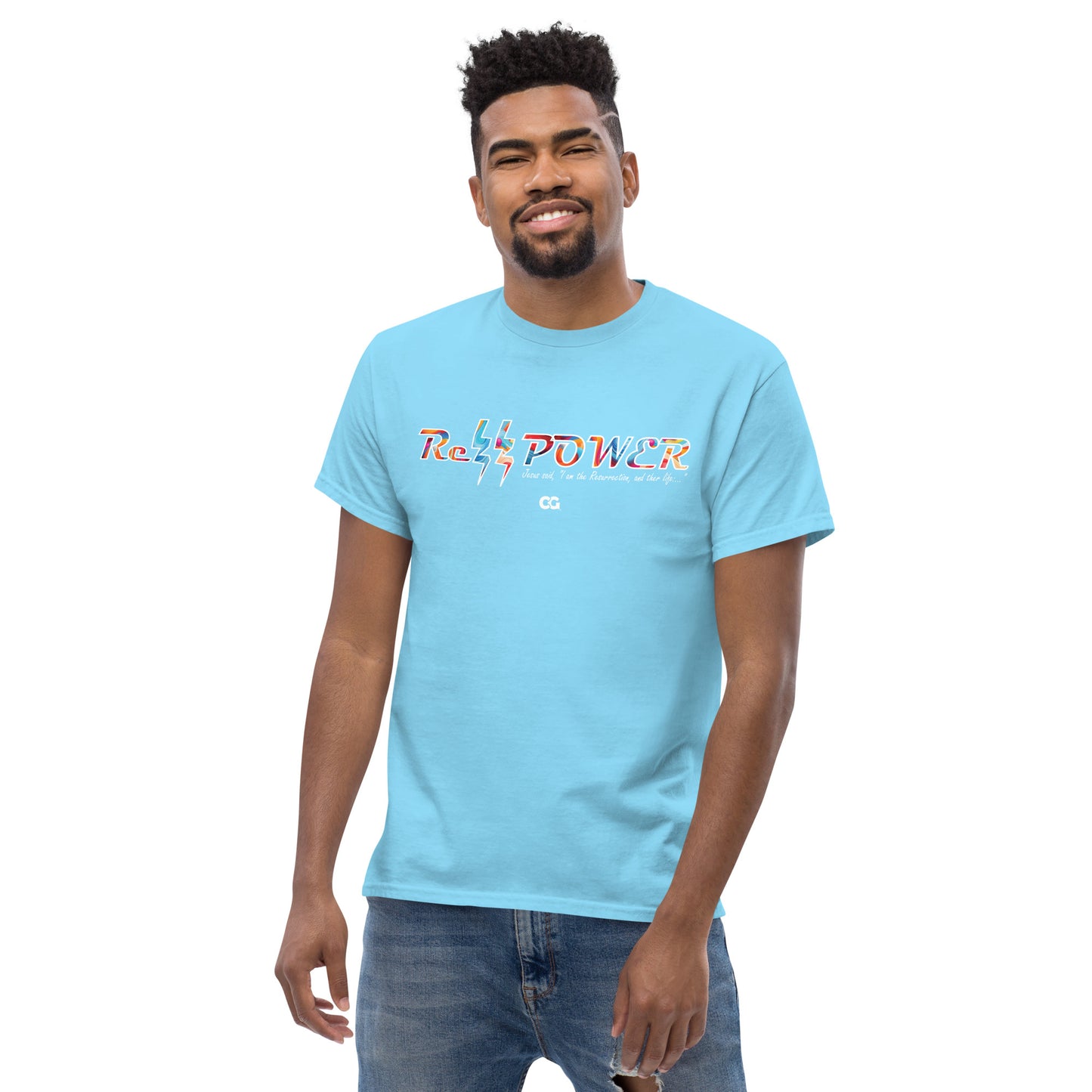 "REZZ POWER " - Short-Sleeve Unisex T-Shirt