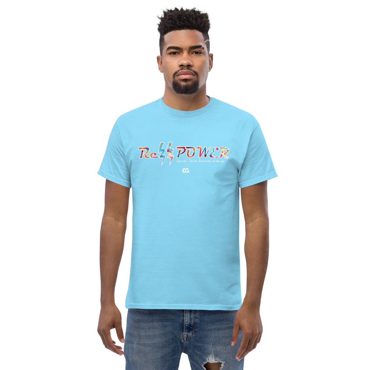 "REZZ POWER " - Short-Sleeve Unisex T-Shirt