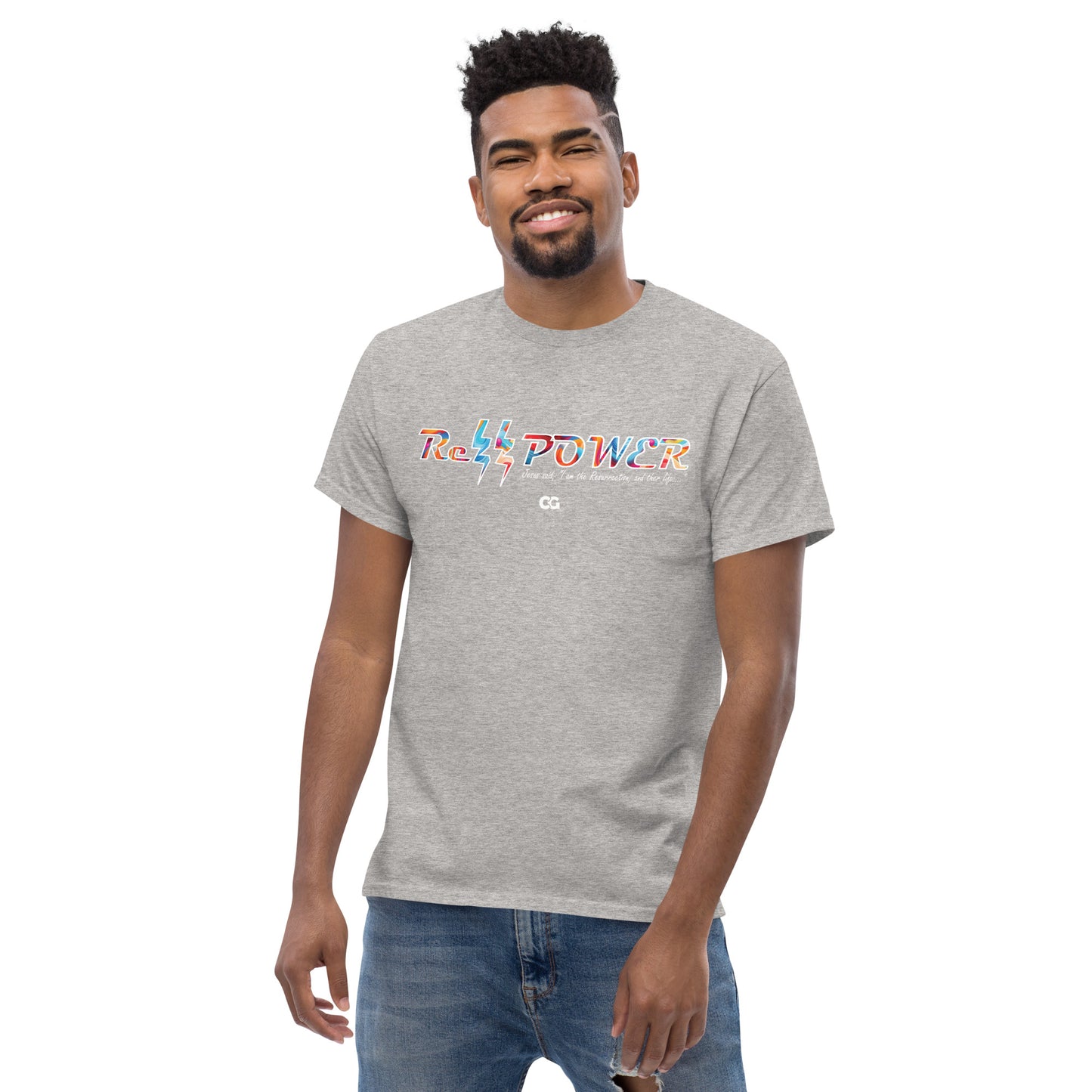 "REZZ POWER " - Short-Sleeve Unisex T-Shirt