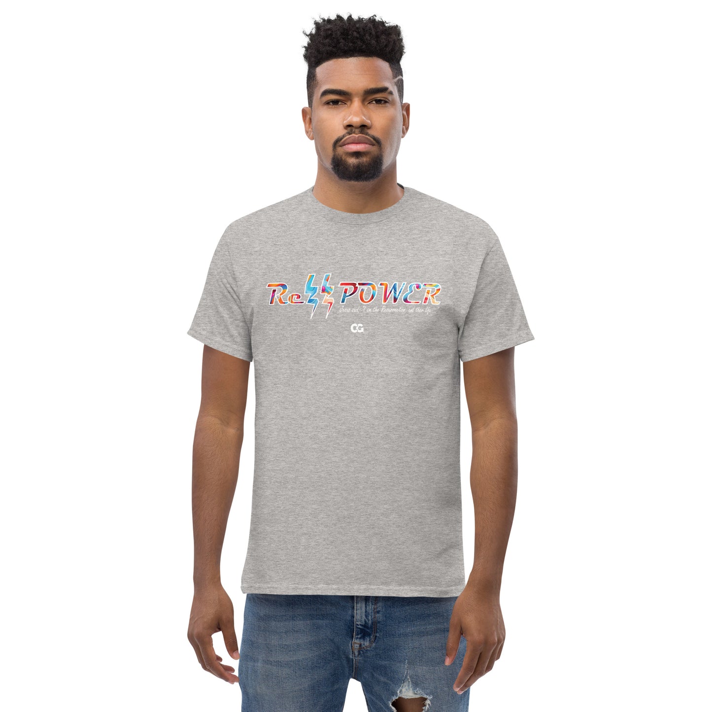 "REZZ POWER " - Short-Sleeve Unisex T-Shirt