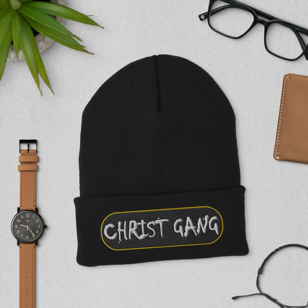 "CHRIST GANG" - Cuffed Beanie