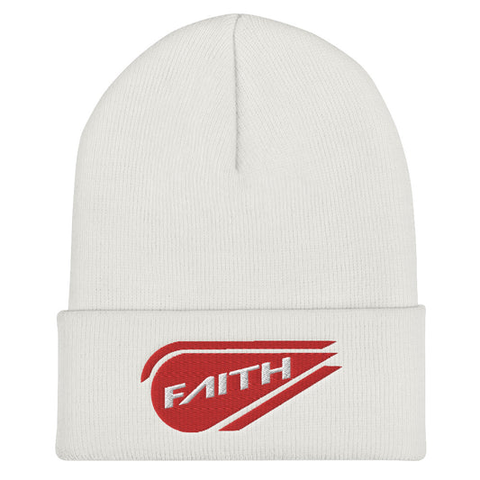 "FAITH" - Cuffed Beanie