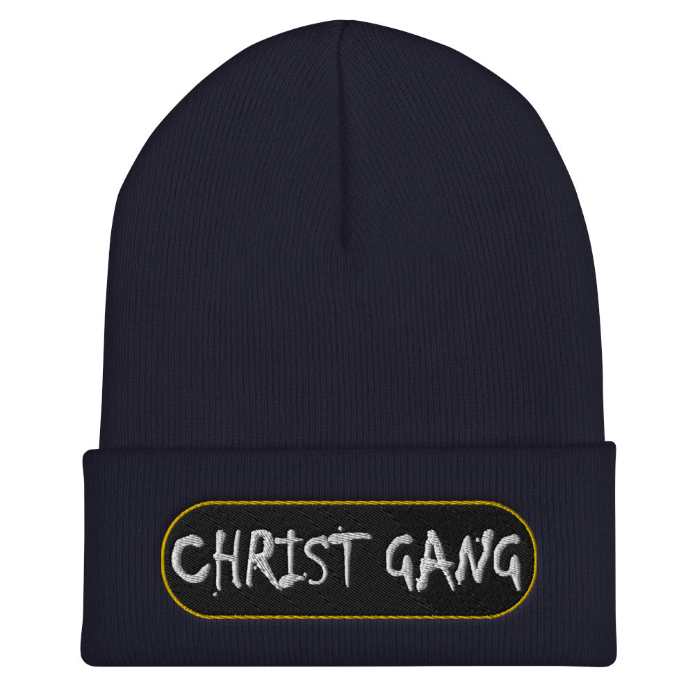 "CHRIST GANG" - Cuffed Beanie