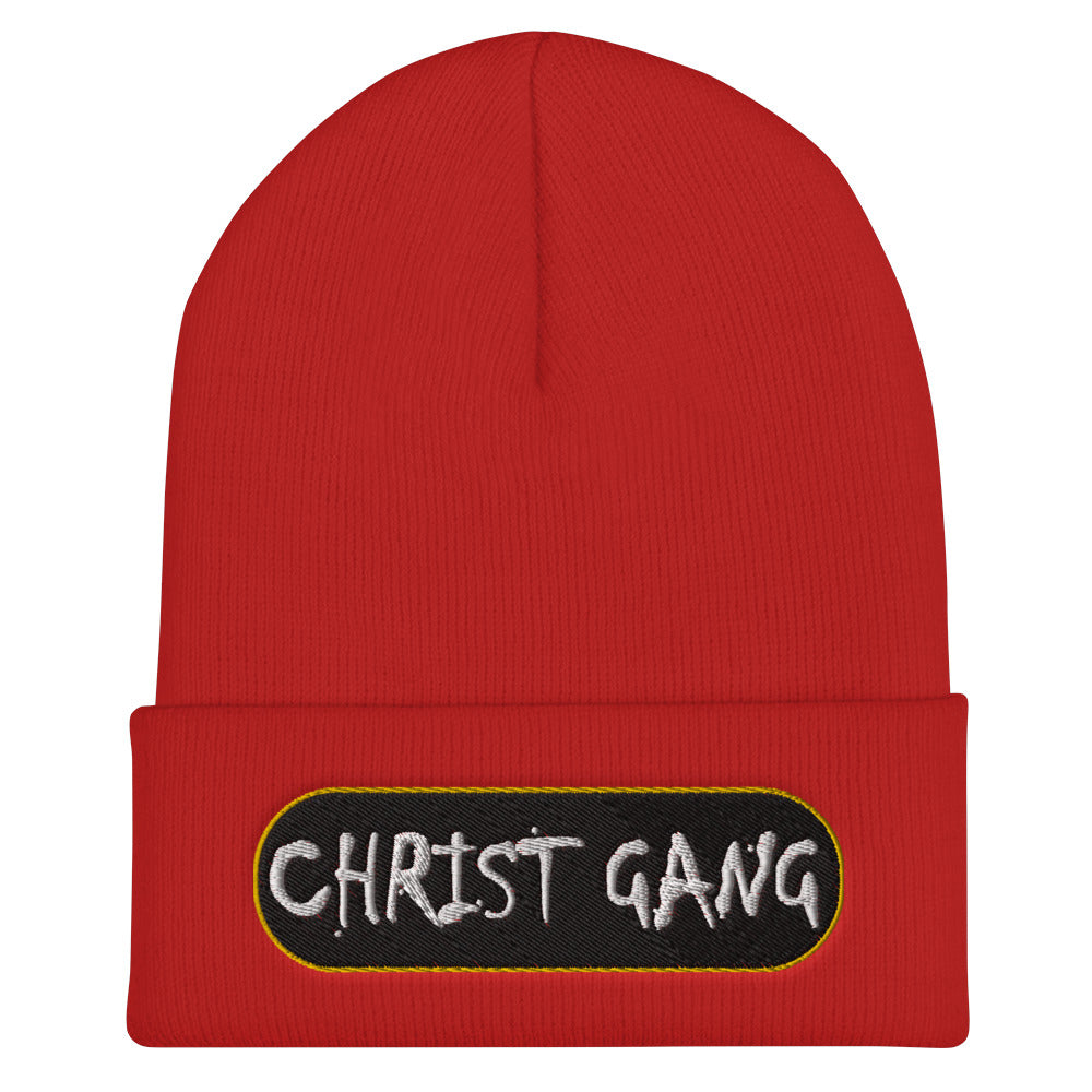 "CHRIST GANG" - Cuffed Beanie