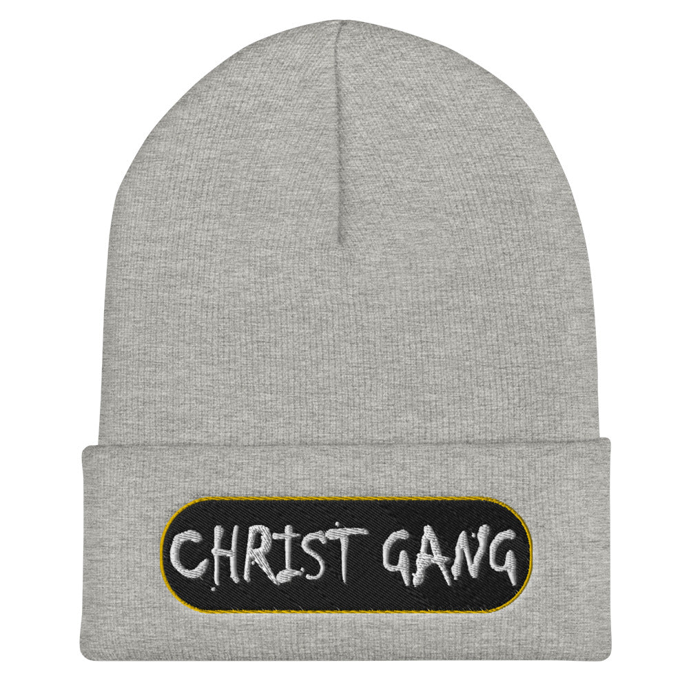 "CHRIST GANG" - Cuffed Beanie
