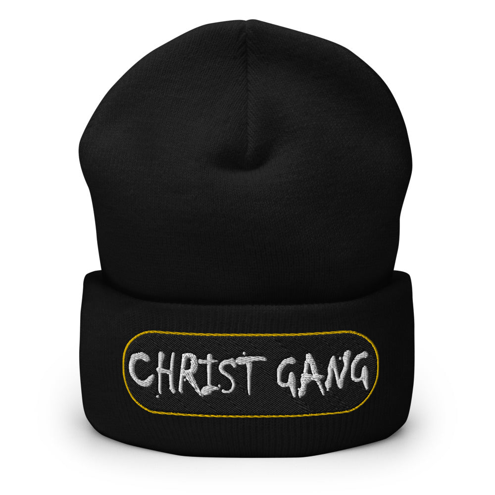 "CHRIST GANG" - Cuffed Beanie
