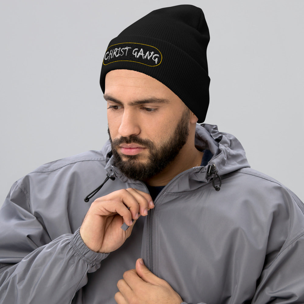 "CHRIST GANG" - Cuffed Beanie