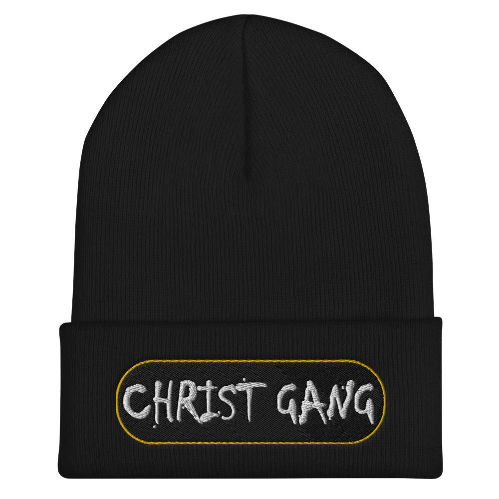 "CHRIST GANG" - Cuffed Beanie
