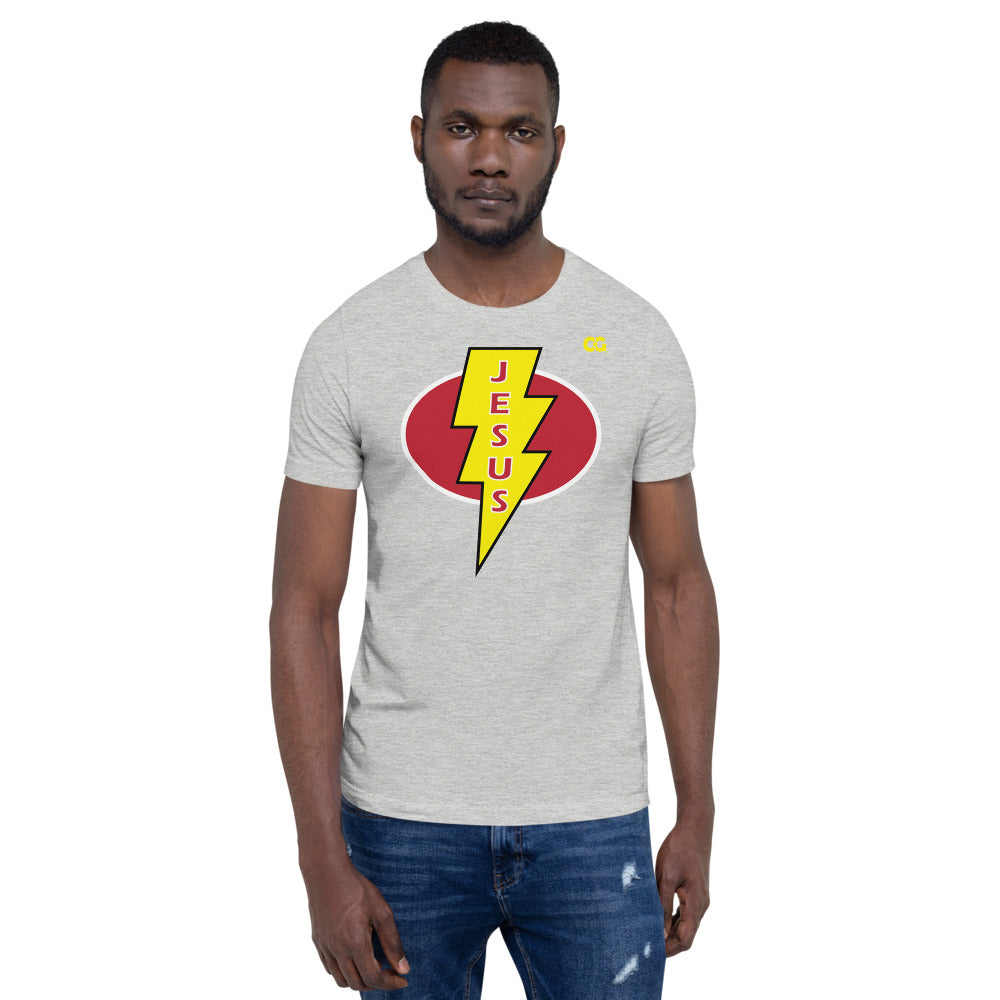 "JESUS BOLT" - Short-Sleeve Unisex T-Shirt
