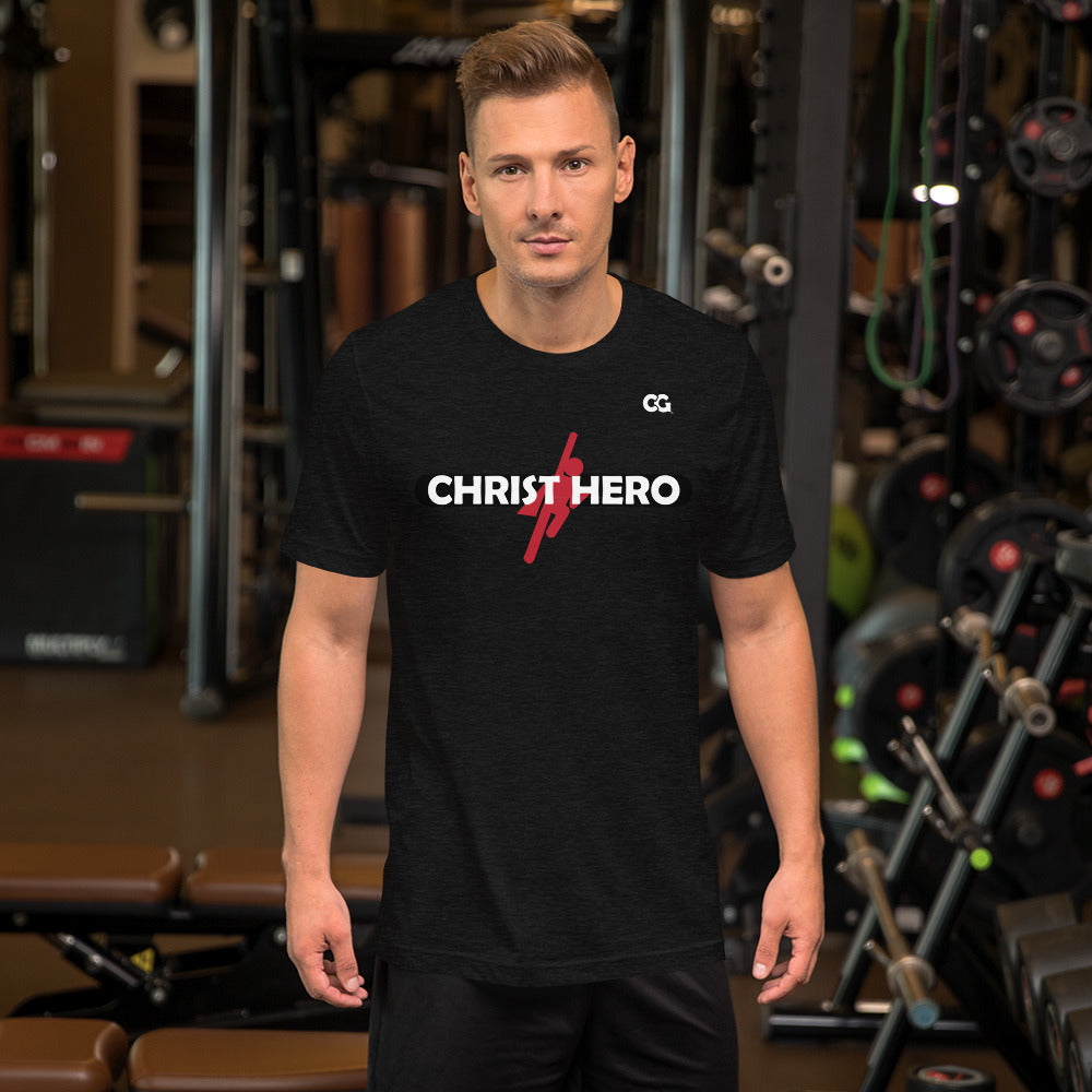 "CHRIST HERO" - Short-Sleeve Unisex T-Shirt