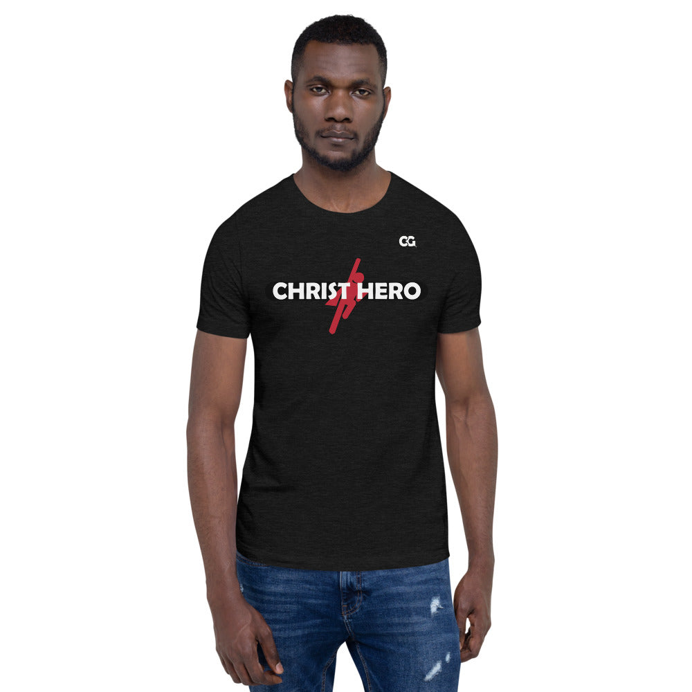 "CHRIST HERO" - Short-Sleeve Unisex T-Shirt