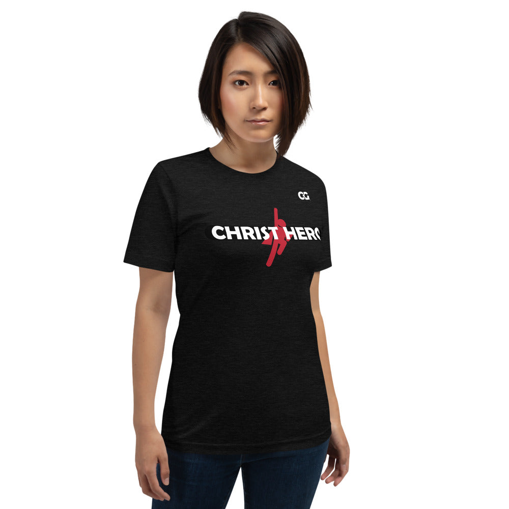 "CHRIST HERO" - Short-Sleeve Unisex T-Shirt