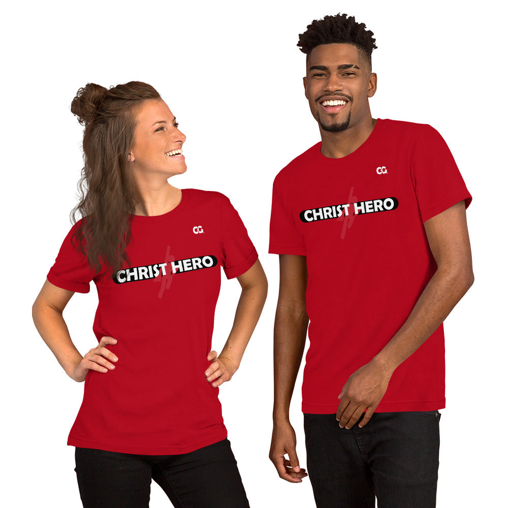 "CHRIST HERO" - Short-Sleeve Unisex T-Shirt