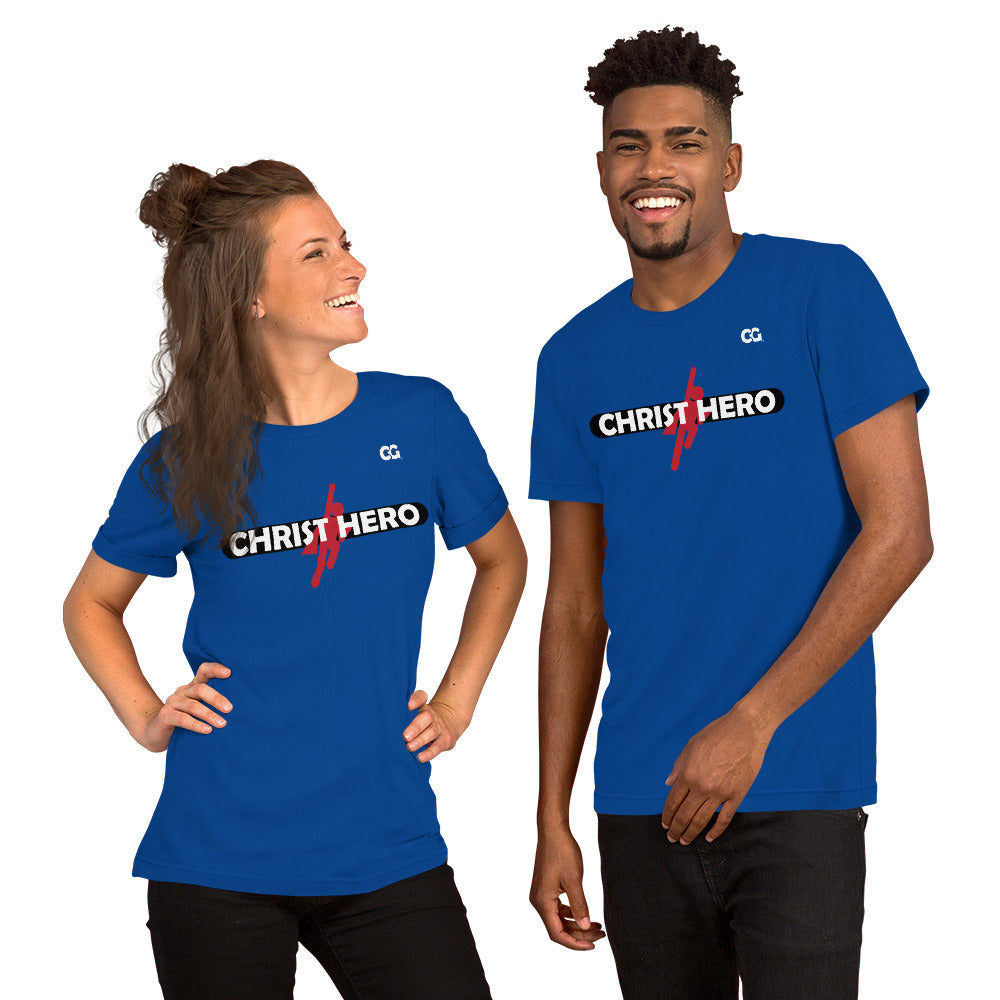 "CHRIST HERO" - Short-Sleeve Unisex T-Shirt