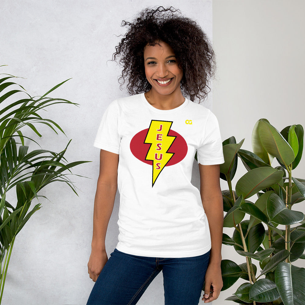 "JESUS BOLT" - Short-Sleeve Unisex T-Shirt