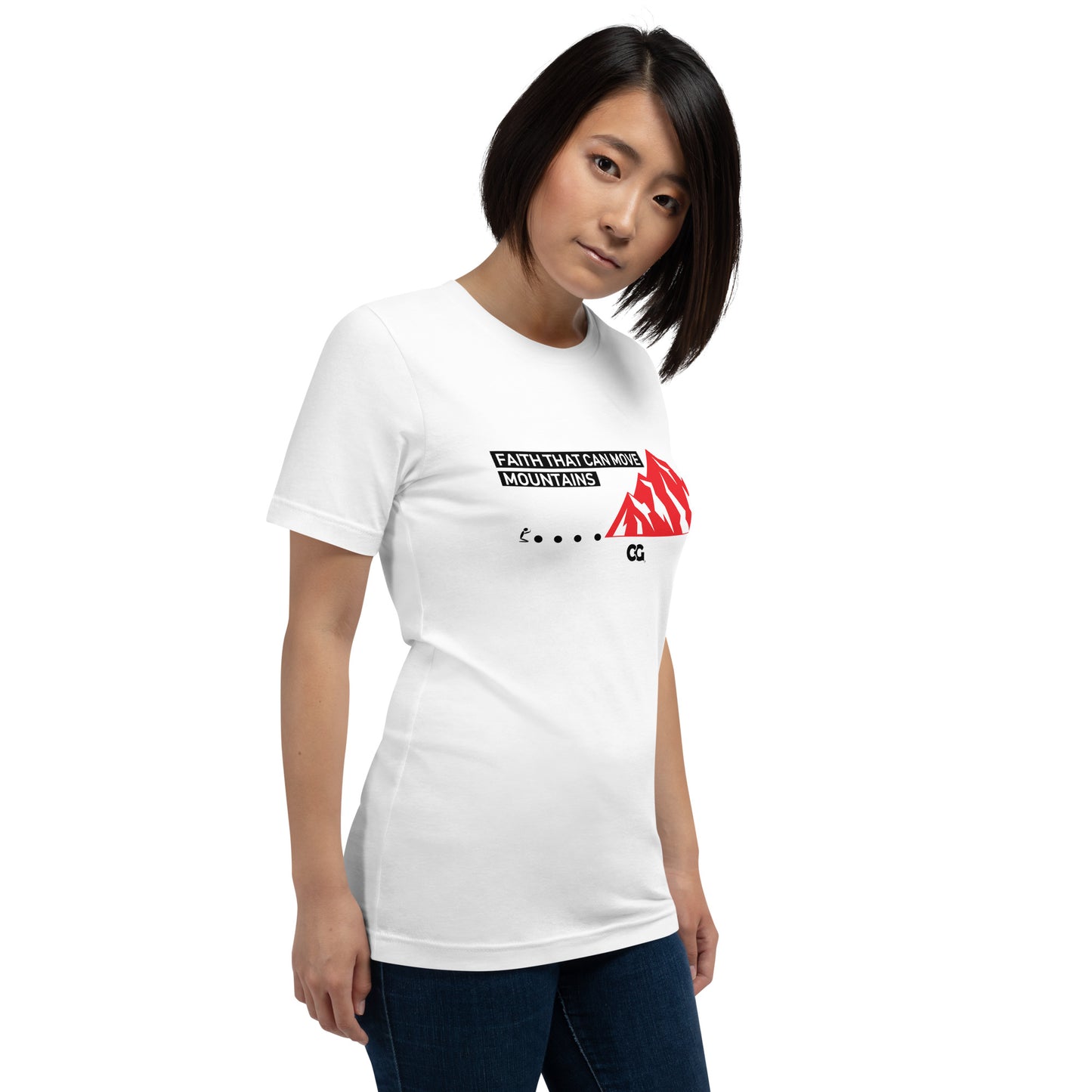 "FAITH THAT CAN MOVE MOUNTAINS" -  Short-Sleeve Unisex T-Shirt