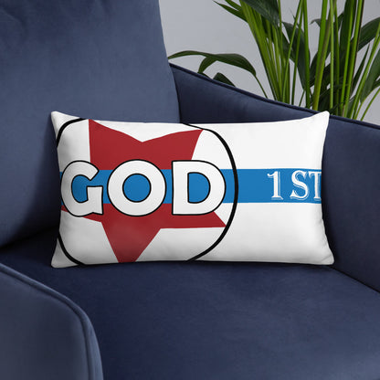 "GOD FIRST" -  Basic Pillow