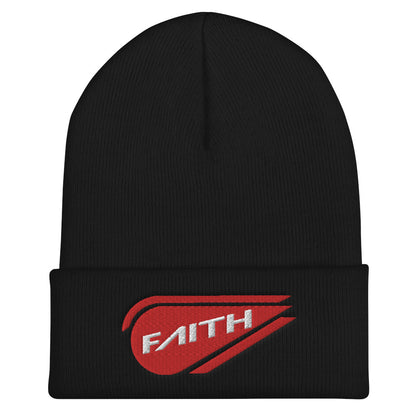 "FAITH" - Cuffed Beanie