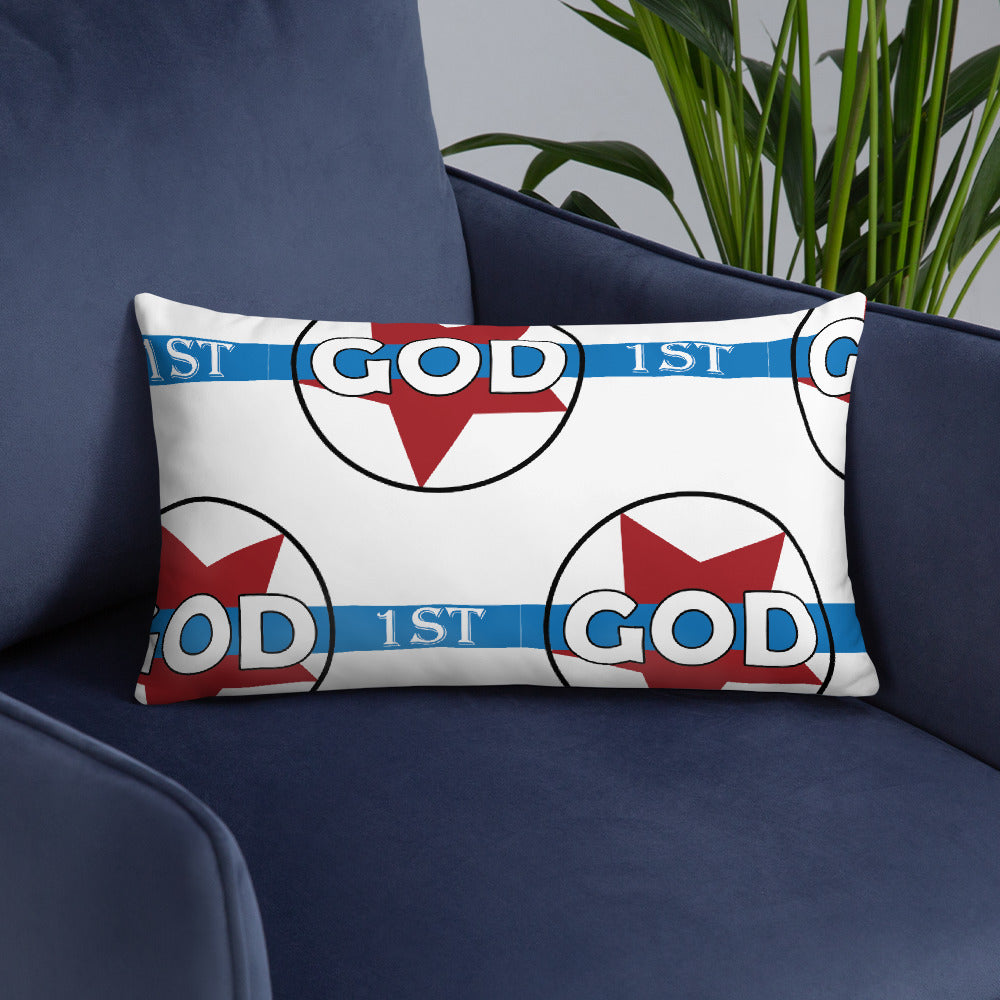 "GOD FIRST" -  Basic Pillow