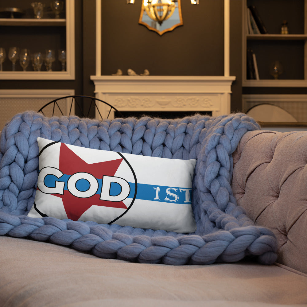 "GOD FIRST" -  Basic Pillow