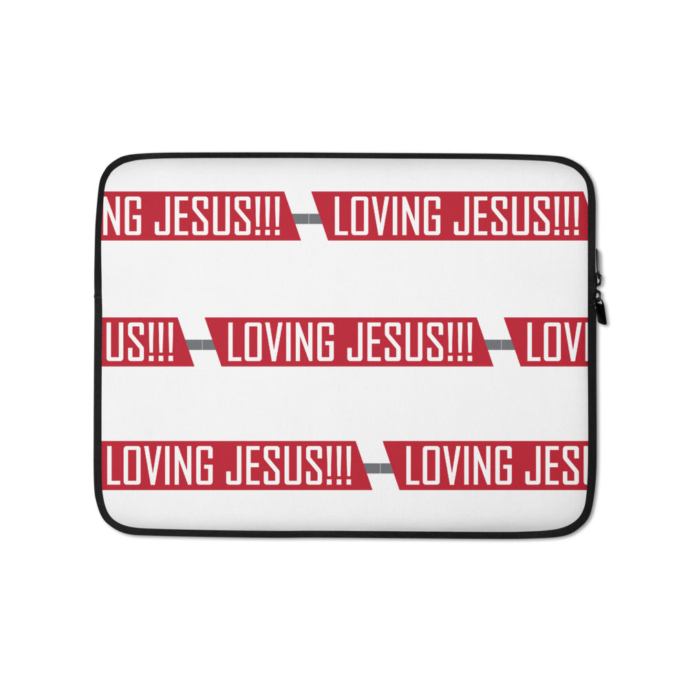 "LOVING JESUS" - Laptop Sleeve