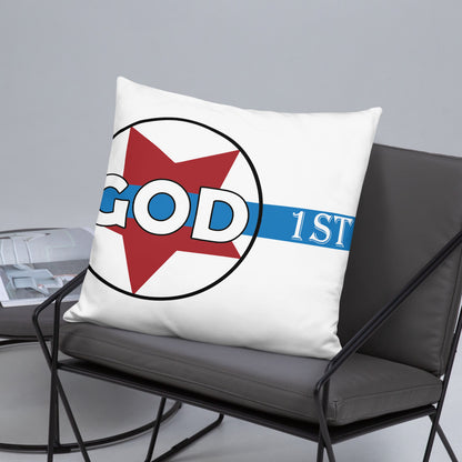 "GOD FIRST" -  Basic Pillow