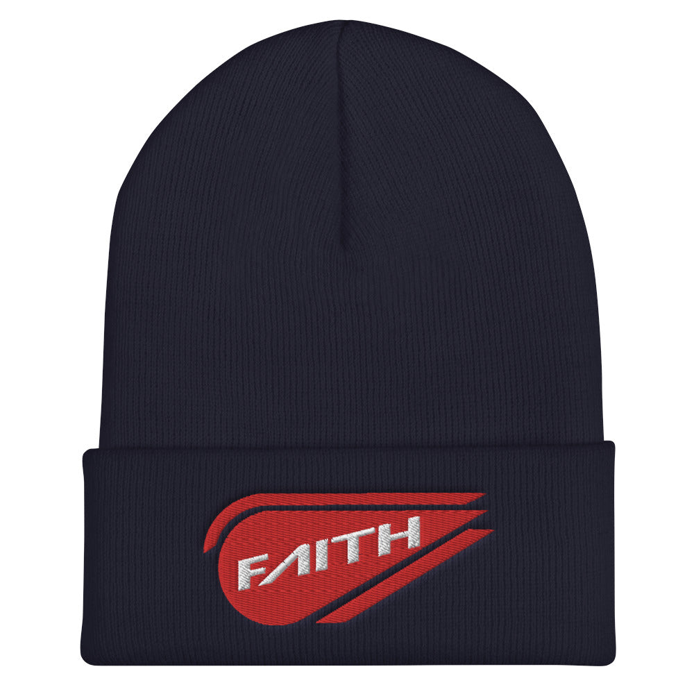 "FAITH" - Cuffed Beanie