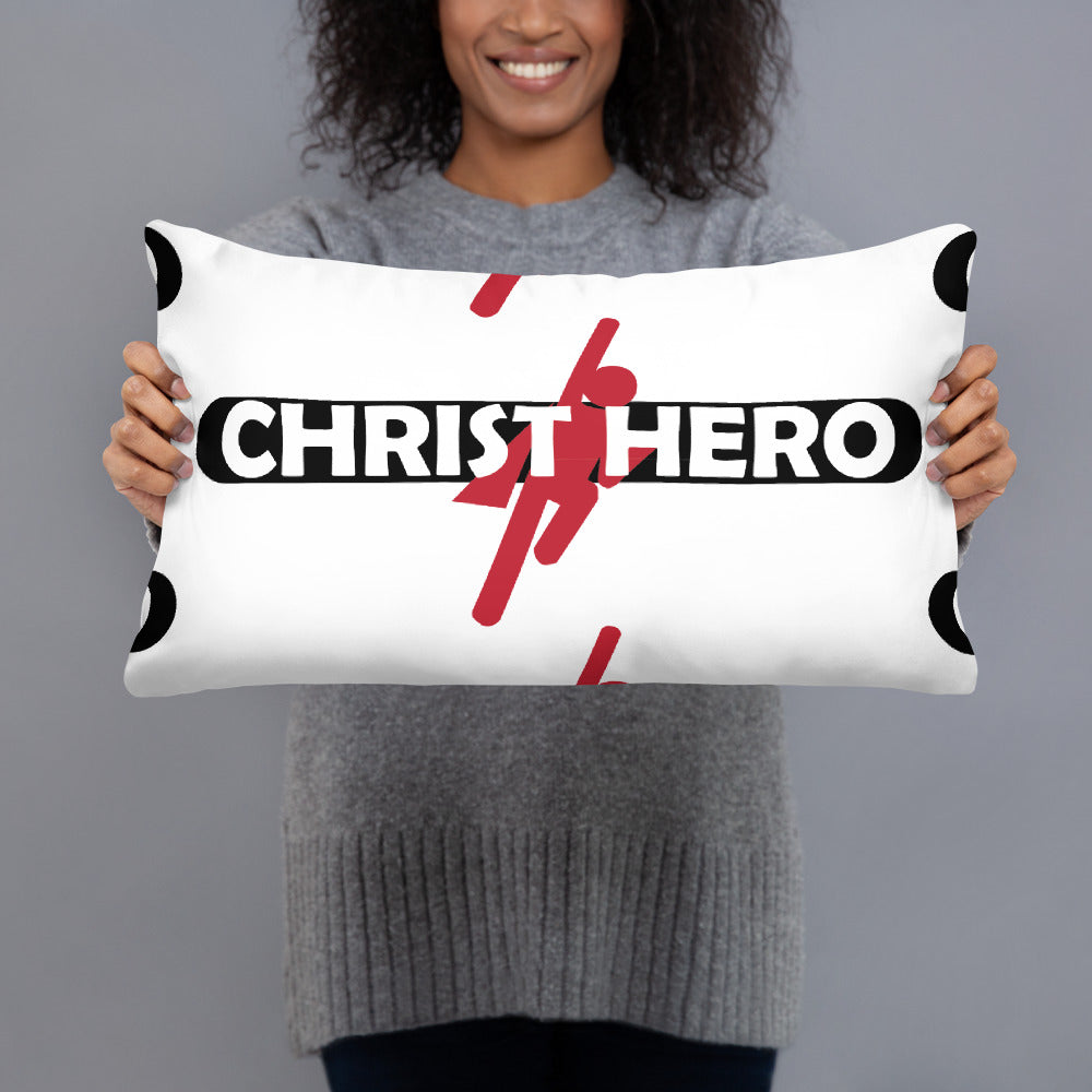 "CHRIST HERO" - Basic Pillow