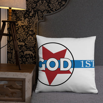 "GOD FIRST" -  Basic Pillow