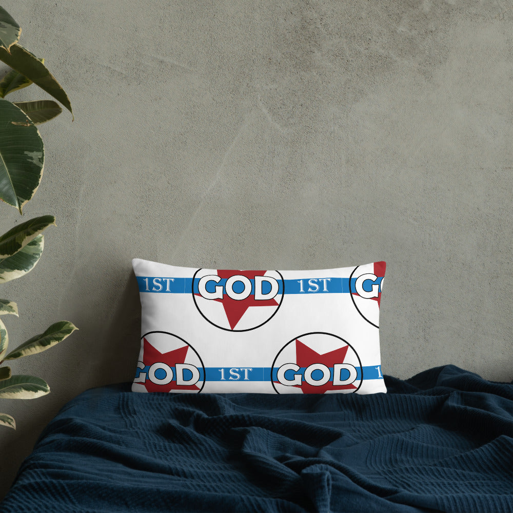 "GOD FIRST" -  Basic Pillow