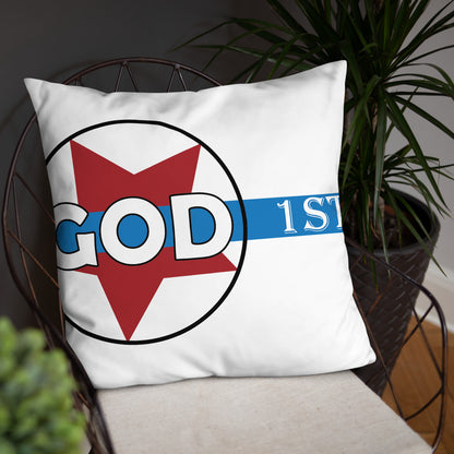 "GOD FIRST" -  Basic Pillow