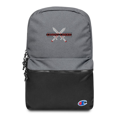 "CHRIST CREED" - Embroidered Champion Backpack