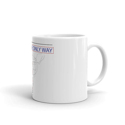 "IF YOU'RE LOST? JESUS IS THE ONLY WAY" - Mug