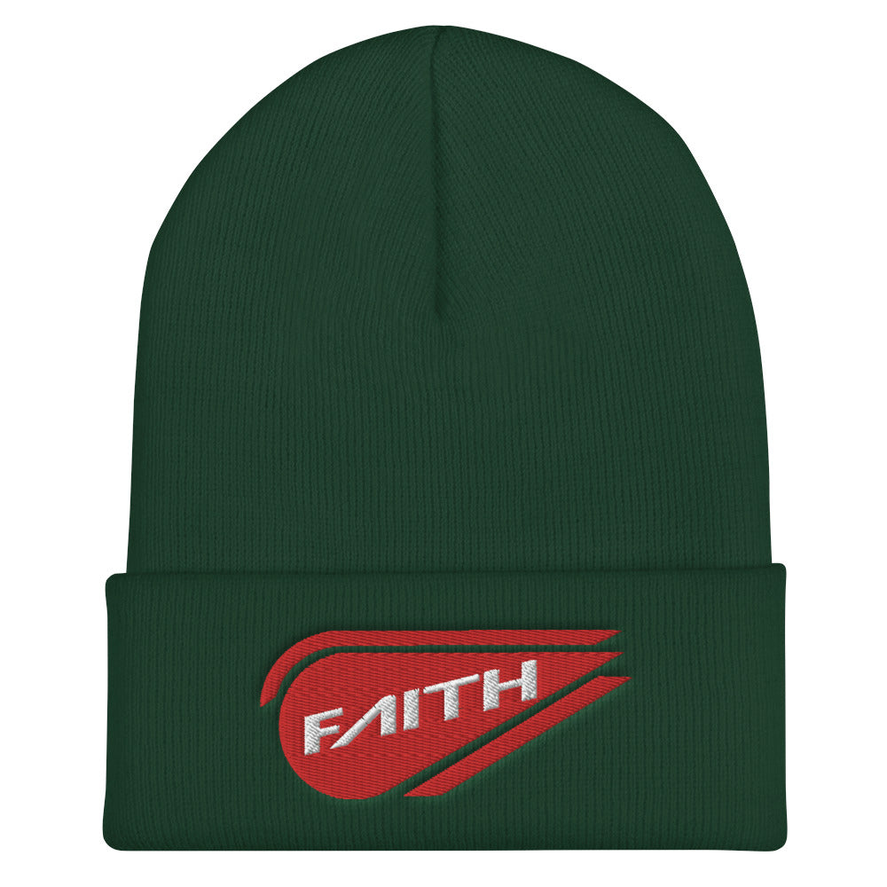 "FAITH" - Cuffed Beanie