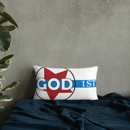 "GOD FIRST" -  Basic Pillow