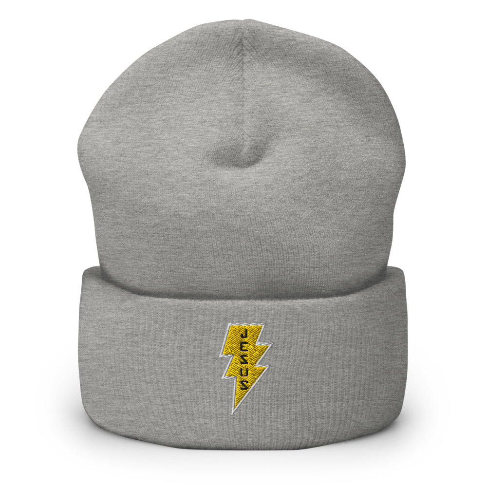 "JESUS" BOLT - Cuffed Beanie