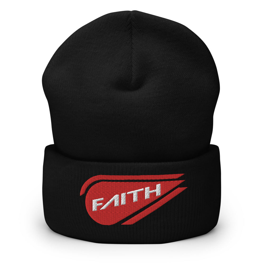 "FAITH" - Cuffed Beanie