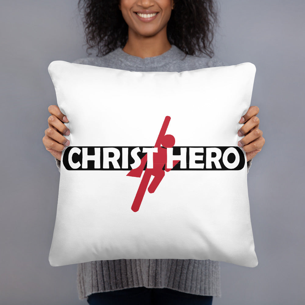 "CHRIST HERO" - Basic Pillow