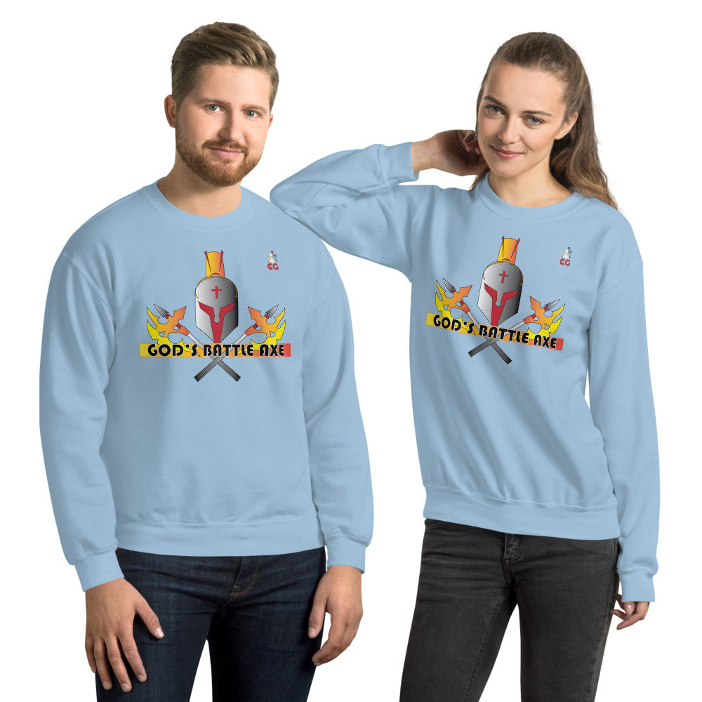 "GOD'S BATTLE AXE" - Unisex Sweatshirt