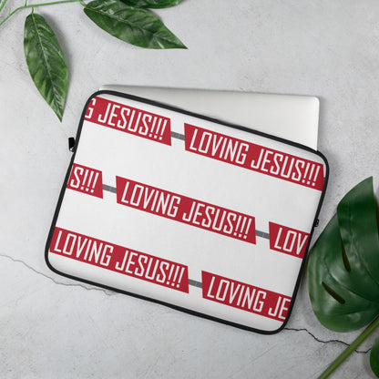 "LOVING JESUS" - Laptop Sleeve