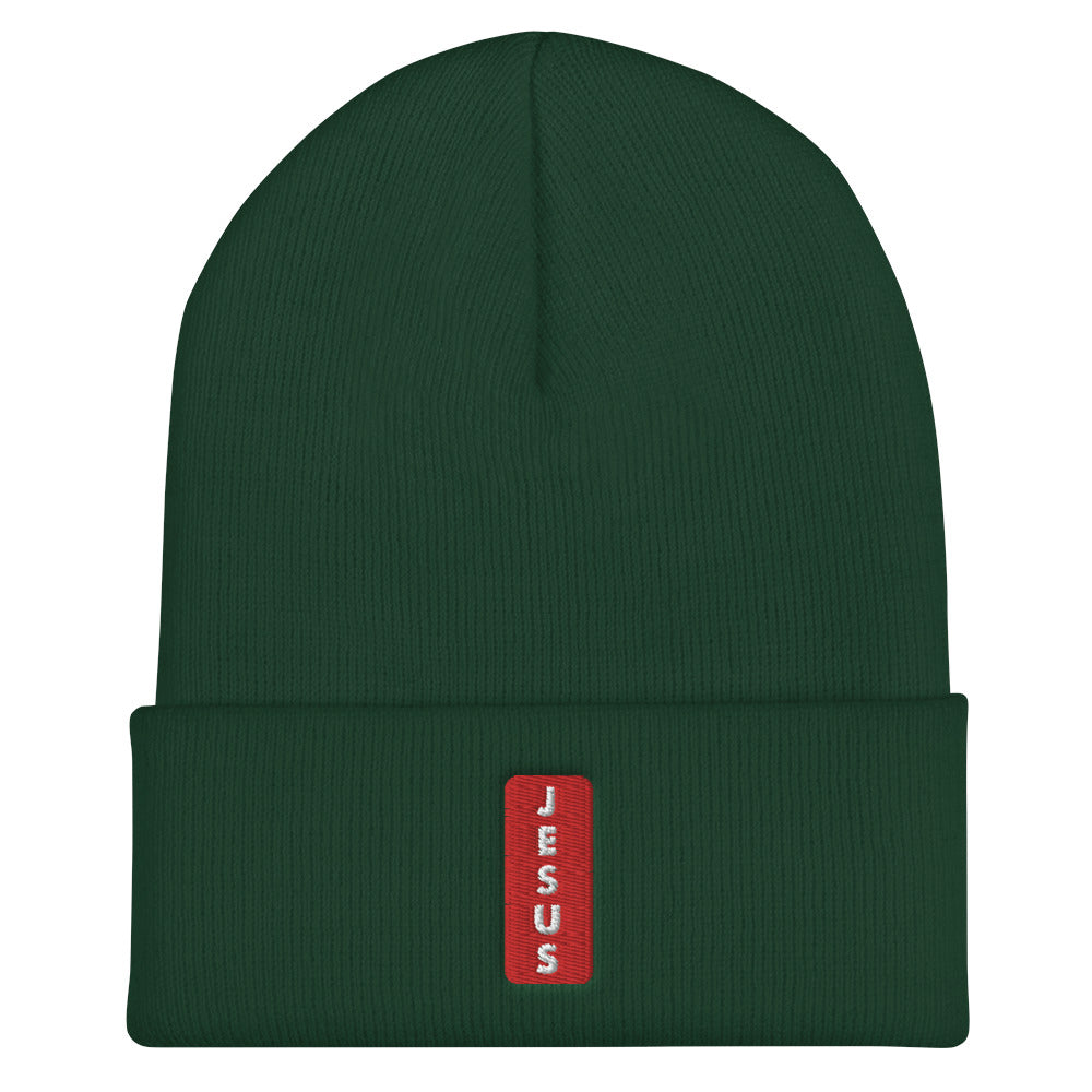 "JESUS" - Cuffed Beanie