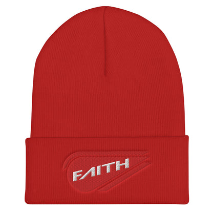 "FAITH" - Cuffed Beanie