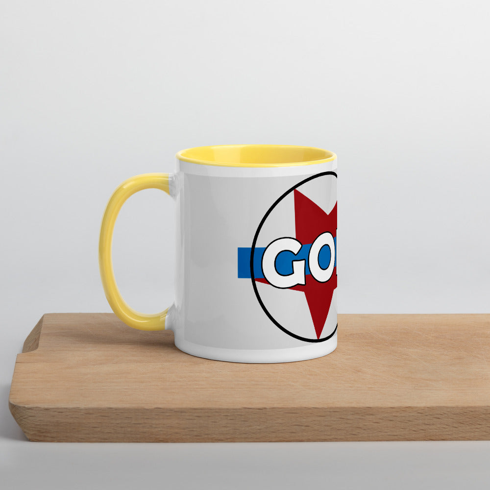 "GOD FIRST" - Mug with Color Inside