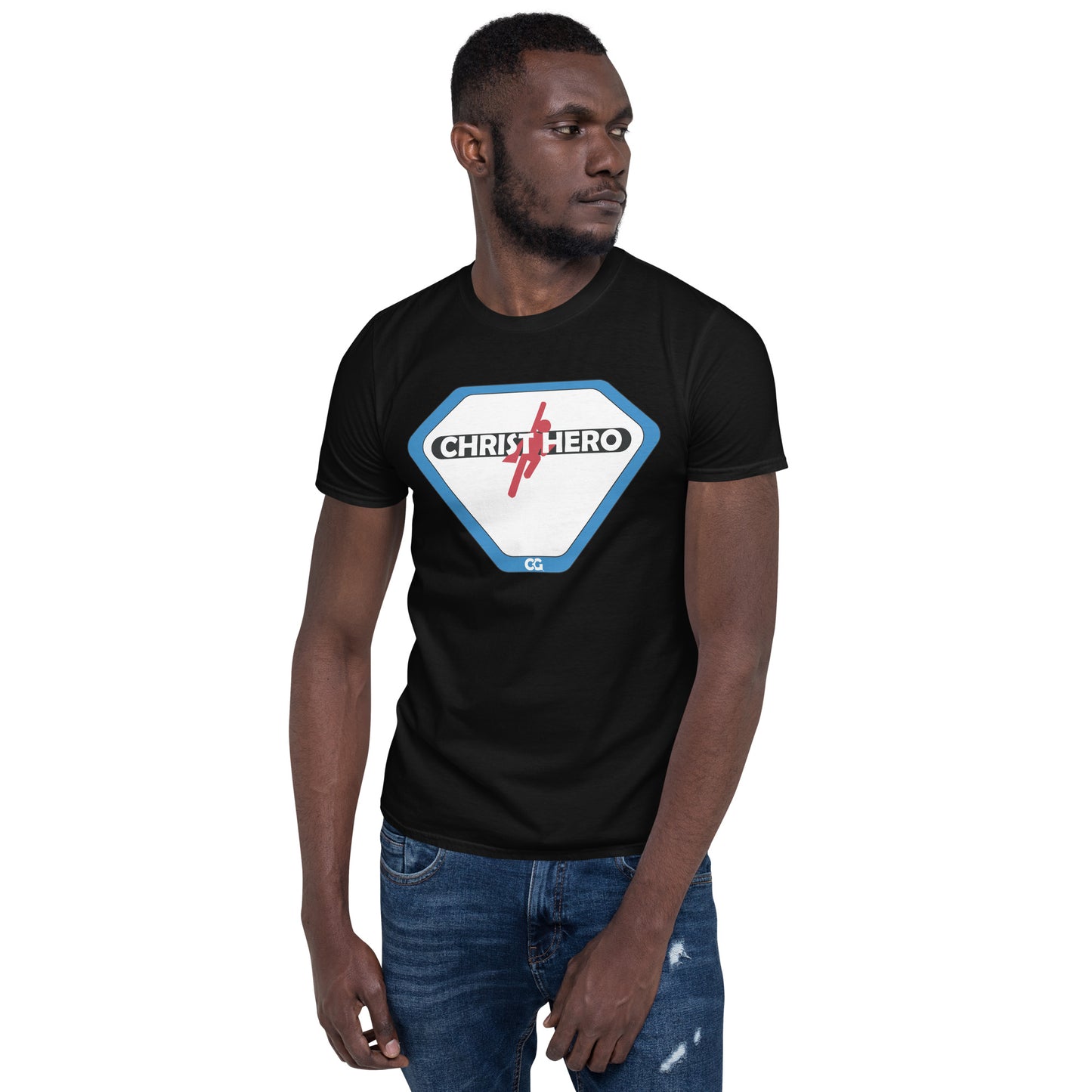 "CHRIST HERO" - Short-Sleeve Unisex T-Shirt