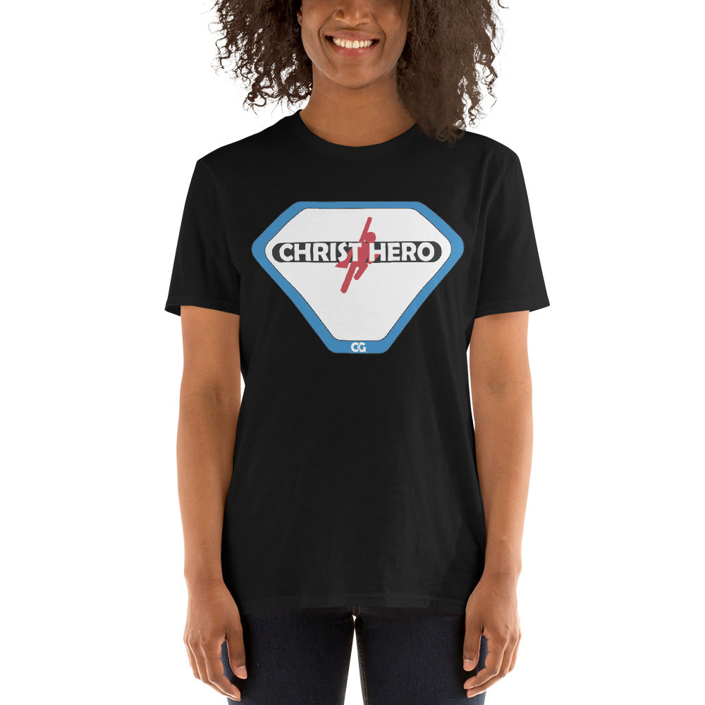 "CHRIST HERO" - Short-Sleeve Unisex T-Shirt